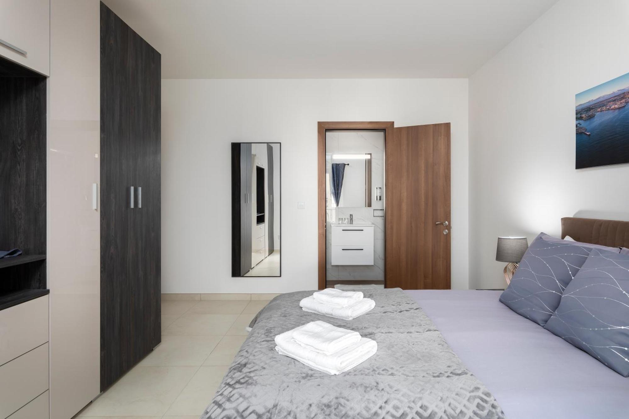 Modern & Spacious 2Br Apartment With Country Views - Close To Xemxija Bay San Pawl il-Baħar Extérieur photo