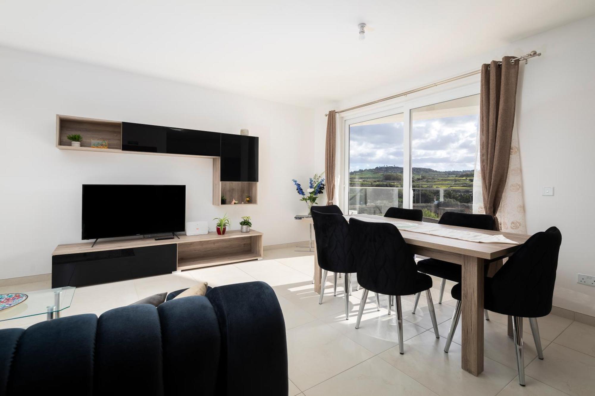 Modern & Spacious 2Br Apartment With Country Views - Close To Xemxija Bay San Pawl il-Baħar Extérieur photo